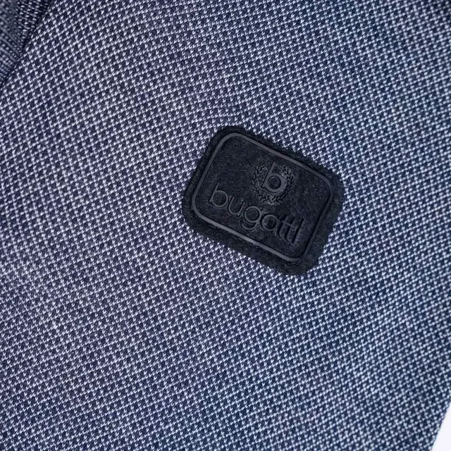Bugatti Men's Quarter-Zip Sweatshirt -BLUE, photo 2