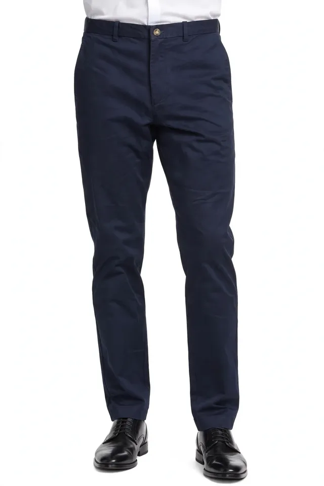 H&M Men's Twill Chino Pants - Navy Blue, photo 2