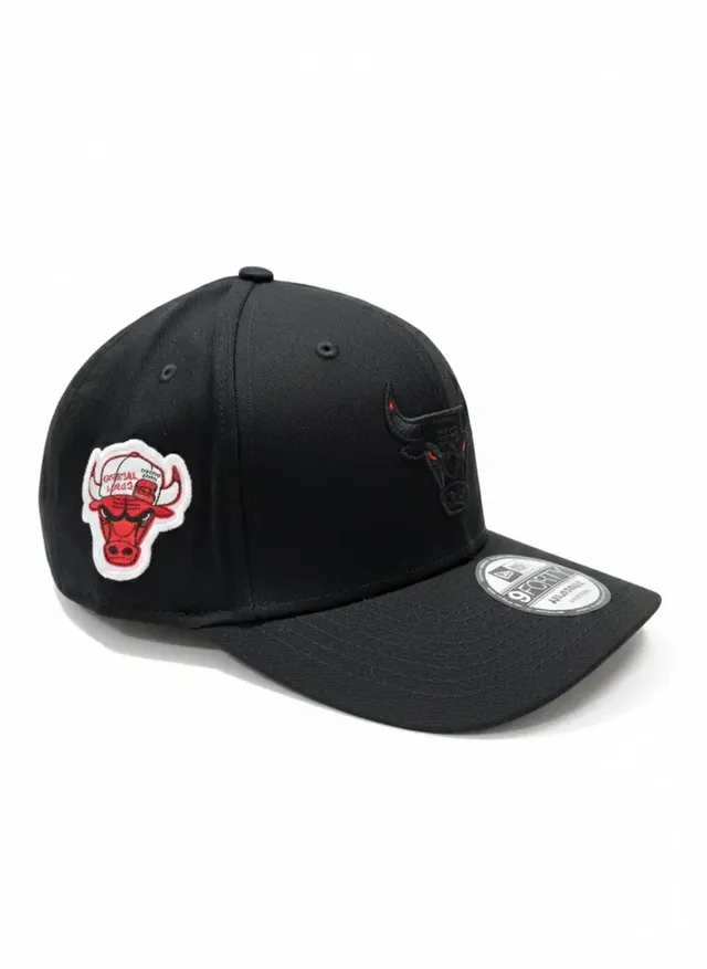 New Era Chicago Bulls 9FORTY A-Frame CAP (JET BLACK), photo 2