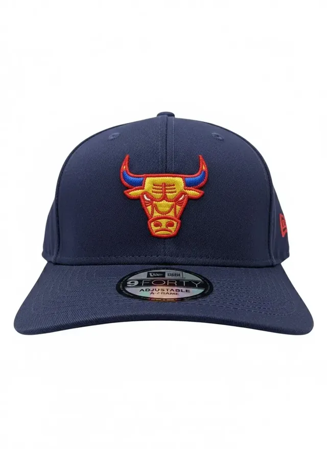 New Era Chicago Bulls 9FORTY A-Frame Cap (Navy), photo 2
