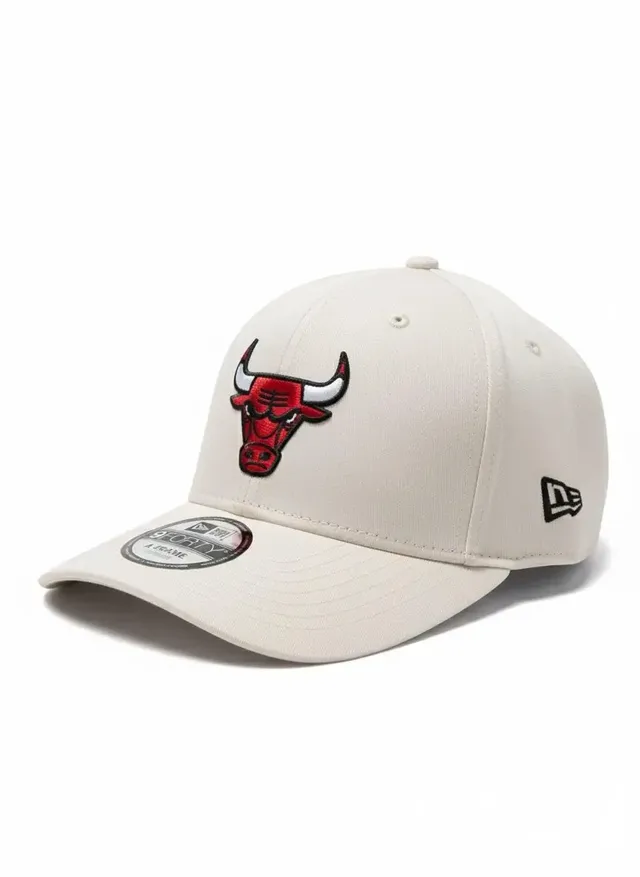 New Era Chicago Bulls 9FORTY A-Frame CAP (WHITE), photo 3