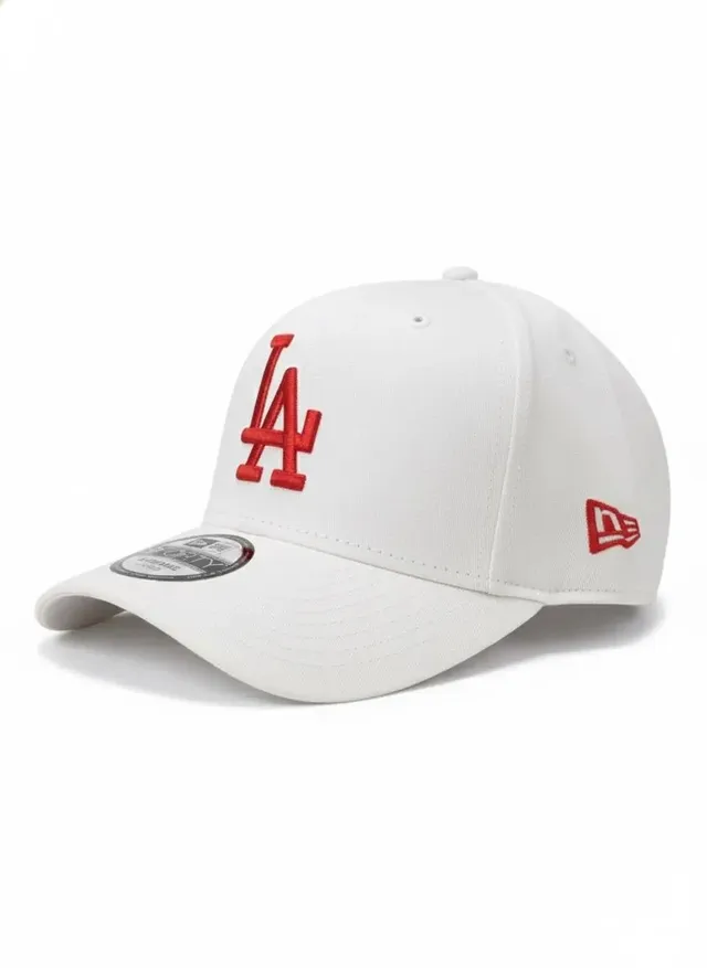 New Era 9FORTY A-Frame LA Dodgers World Series Side Patch Cap - White, photo 3