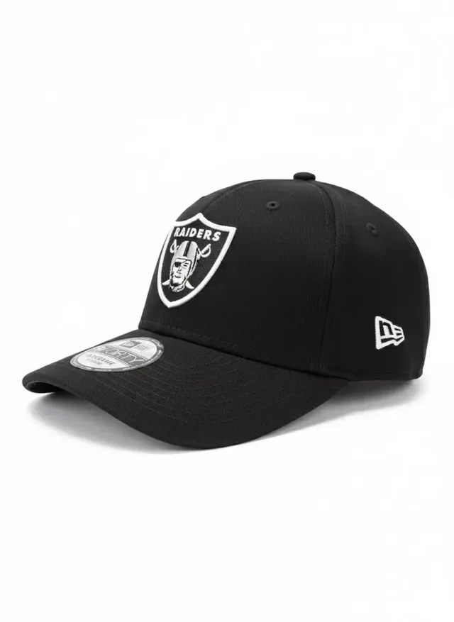 New Era 9FORTY A-Frame Las Vegas Raiders Adjustable Cap - Black, photo 2