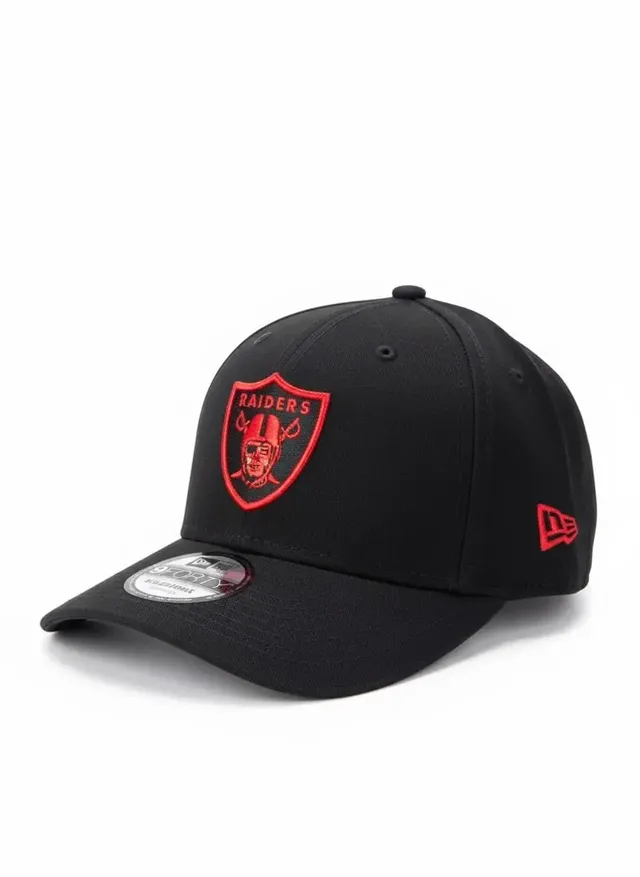New Era 9FORTY A-Frame Las Vegas Raiders Adjustable Cap - Jet Black, photo 3