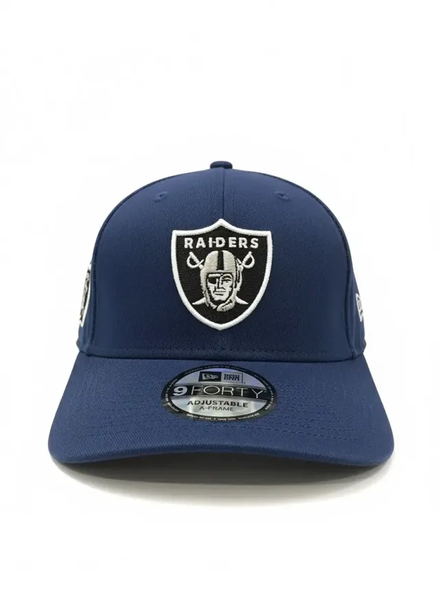 New Era 9FORTY A-Frame Las Vegas Raiders Adjustable Cap - Navy, photo 3