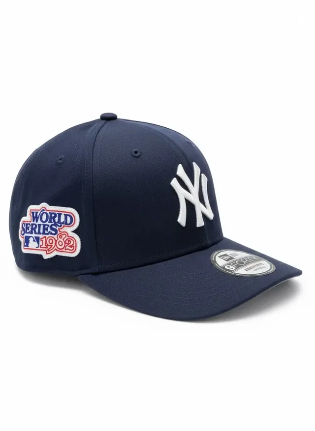 New Era 9FORTY A-Frame NY Yankees Adjustable Cap - Navy, photo 2