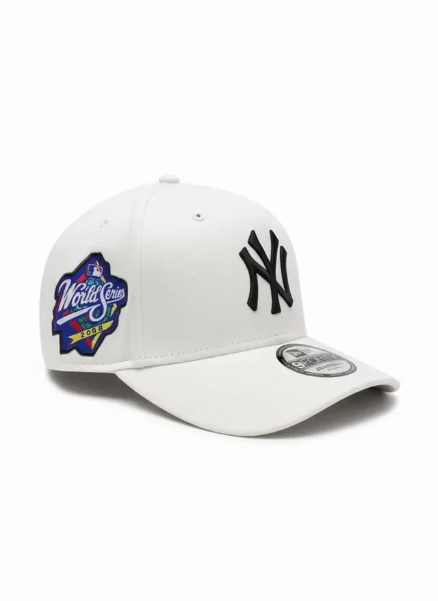 New Era New York Yankees 9FORTY A-Frame Adjustable Cap (White), photo 2