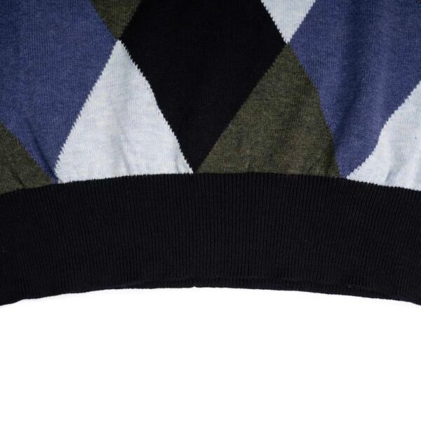 TOMMY HILFIGER V-NECK SLEEVELESS SWEATER WITH RIBBED HEM - Image 4