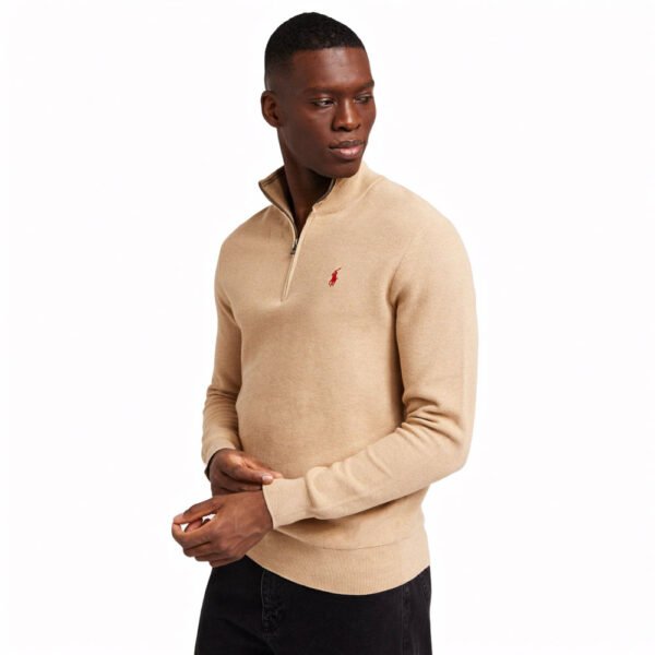 RALPH LAUREN POLO HALF ZIP SWEATER