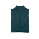 RALPH LAUREN POLO HALF ZIP SWEATER