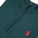 RALPH LAUREN POLO HALF ZIP SWEATER