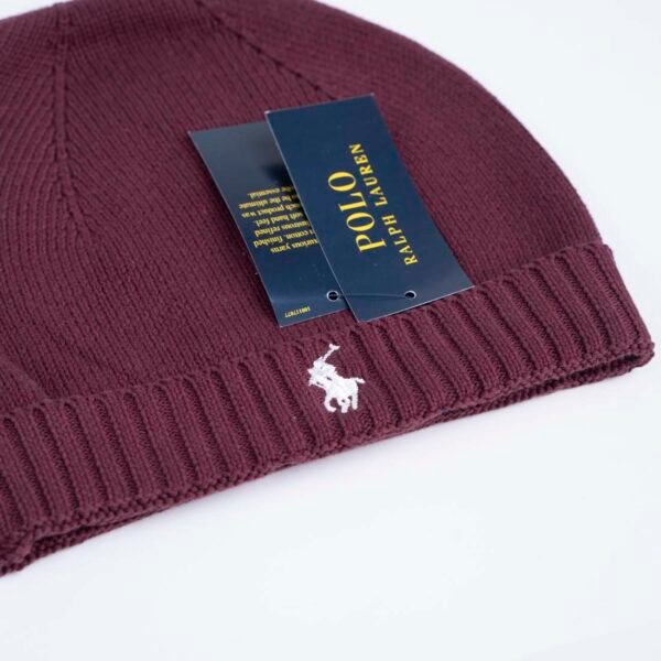 RALPH LAUREN SIGNATURE PONY WOOL BEANIE - Image 2