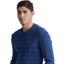 POLO RALPH LAUREN CABLE-KNIT COTTON SWEATER