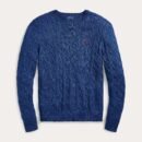 POLO RALPH LAUREN CABLE-KNIT COTTON SWEATER