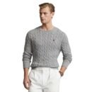 POLO RALPH LAUREN CABLE-KNIT COTTON SWEATER