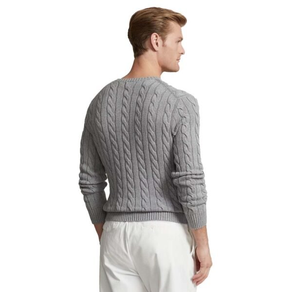 POLO RALPH LAUREN CABLE-KNIT COTTON SWEATER - Image 5