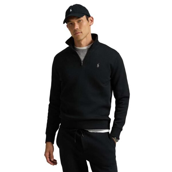 POLO RALPH LAUREN DOUBLE-KNIT QUARTER-ZIP PULLOVER - Image 3