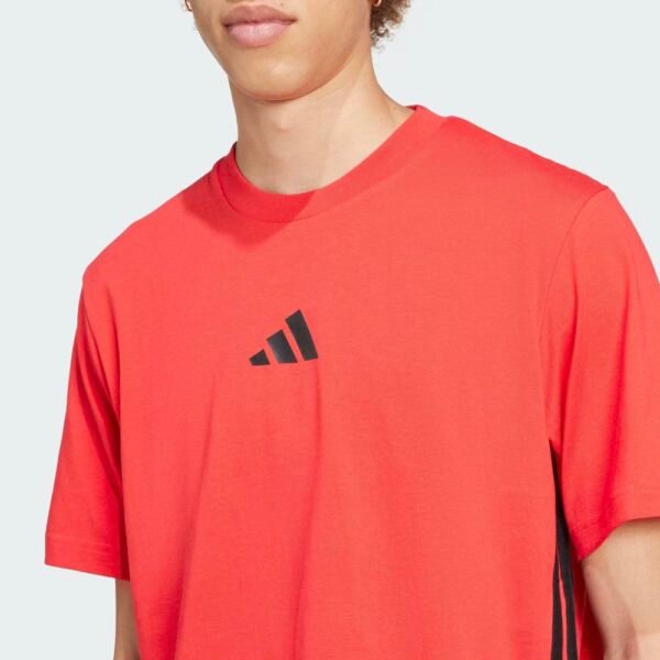 ADIDAS ESSENTIALS 3-STRIPES SINGLE JERSEY TEE-SHIRT - Image 3