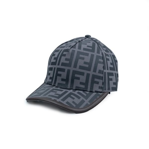 FENDI TIMELESS HAT FF JACQUARD FABRIC BASEBALL CAP