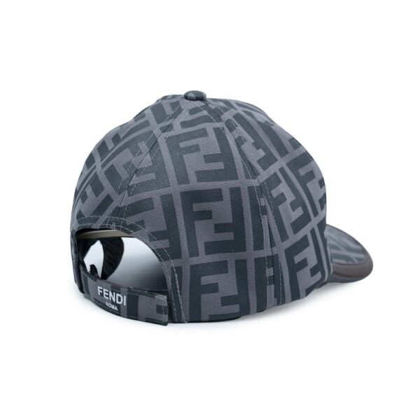 FENDI TIMELESS HAT FF JACQUARD FABRIC BASEBALL CAP - Image 2