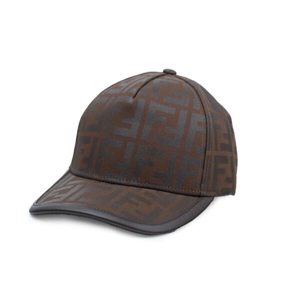 FENDI TIMELESS HAT FF JACQUARD FABRIC BASEBALL CAP