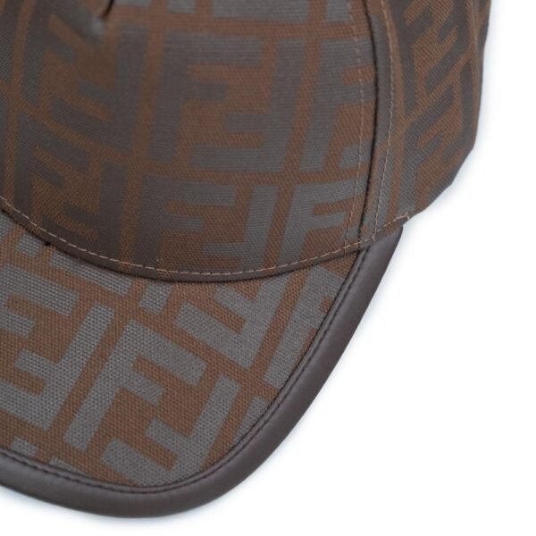 FENDI TIMELESS HAT FF JACQUARD FABRIC BASEBALL CAP - Image 2