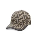 FENDI TIMELESS HAT FF JACQUARD FABRIC BASEBALL CAP