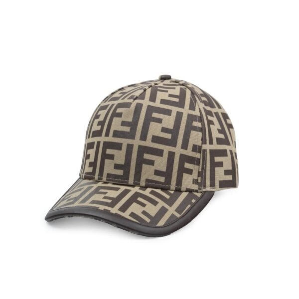 FENDI TIMELESS HAT FF JACQUARD FABRIC BASEBALL CAP