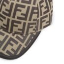FENDI TIMELESS HAT FF JACQUARD FABRIC BASEBALL CAP