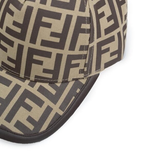 FENDI TIMELESS HAT FF JACQUARD FABRIC BASEBALL CAP - Image 2