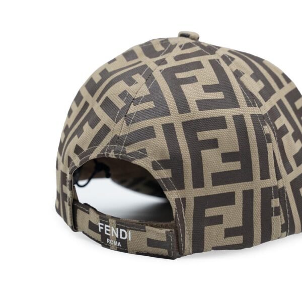 FENDI TIMELESS HAT FF JACQUARD FABRIC BASEBALL CAP - Image 3