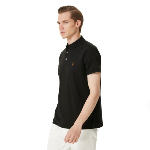 RALPH LAUREN SLIM FIT MESH POLO SHIRT - Image 3