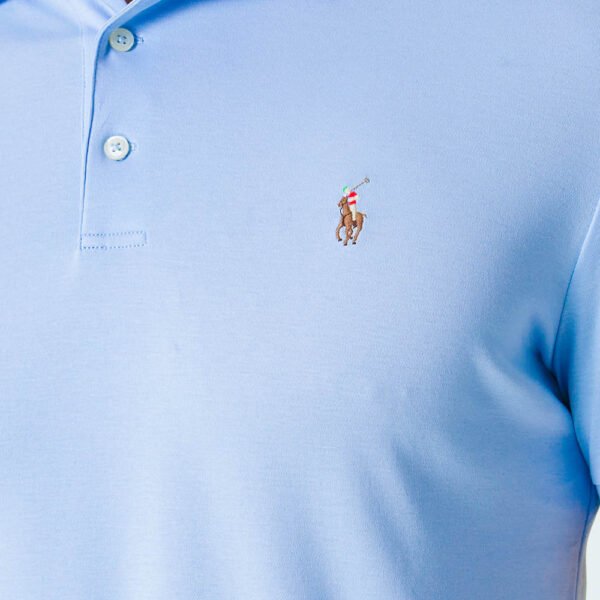 RALPH LAUREN SLIM FIT MESH POLO SHIRT - Image 6