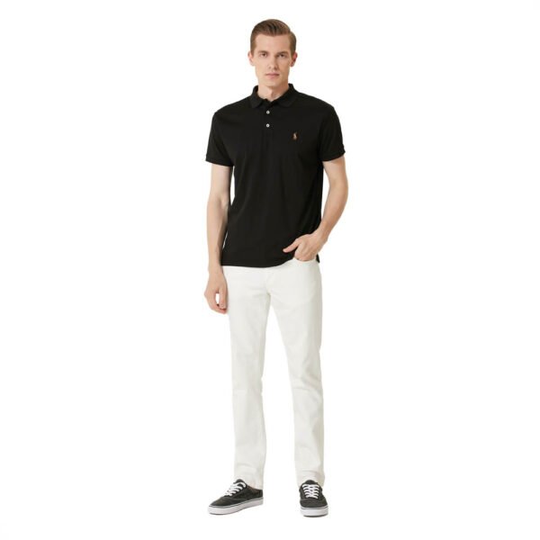 RALPH LAUREN SLIM FIT MESH POLO SHIRT - Image 2