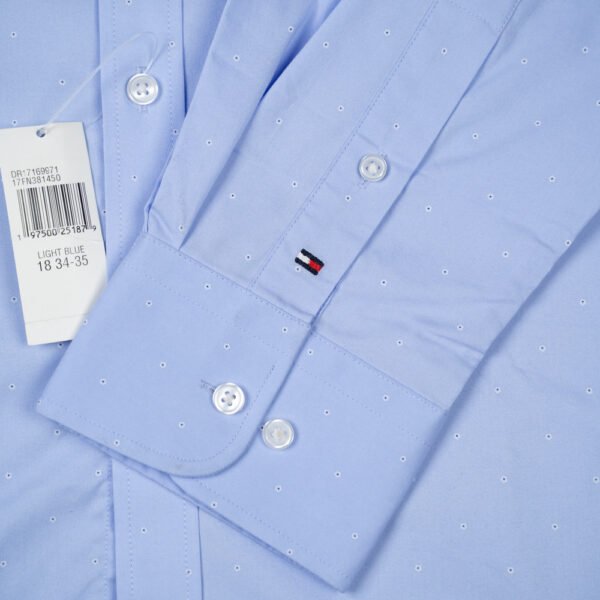 TOMMY HILFIGER SLIM FIT ALL SEASON STRETCH DRESS SHIRT - Image 5