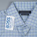TOMMY HILFIGER SLIM FIT UNTUCKED LENGTH STRETCH DRESS SHIRT