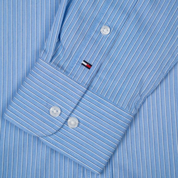 TOMMY HILFIGER SLIM FIT ALL SEASON STRETCH DRESS SHIRT - Image 5